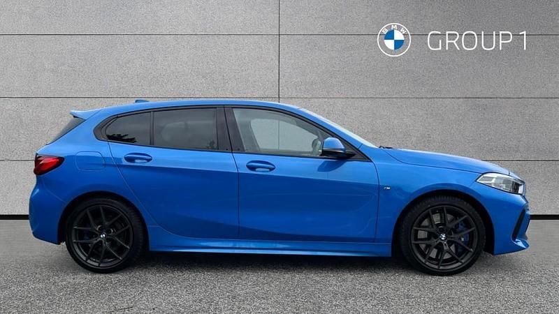 Used BMW 120 M Sport 190 HP (139 kW) 2021 Blue Hatchback