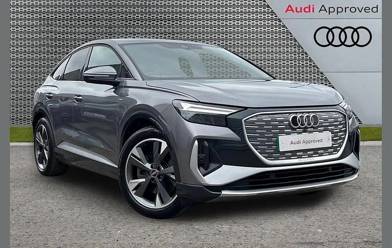 Used Audi Q4 Sportback e-tron S-Line 219 kW (299 HP) 2023 Grey SUV