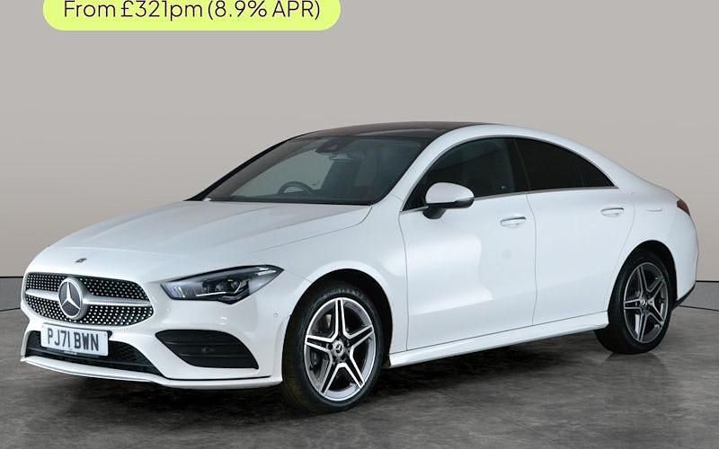 Used Mercedes CLA250e AMG Line Premium Plus 218 HP (160 kW) 2021 White Sedan