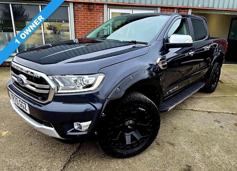 Grey Used 2020 Ford Ranger Limited Pickup | £18,295 (Good price) - Image 1/4