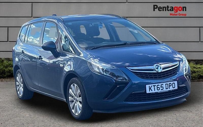 Blue Used 2016 Vauxhall Zafira Tourer Design Edition MPV | £8,200 (Fair price) - Image 1/4