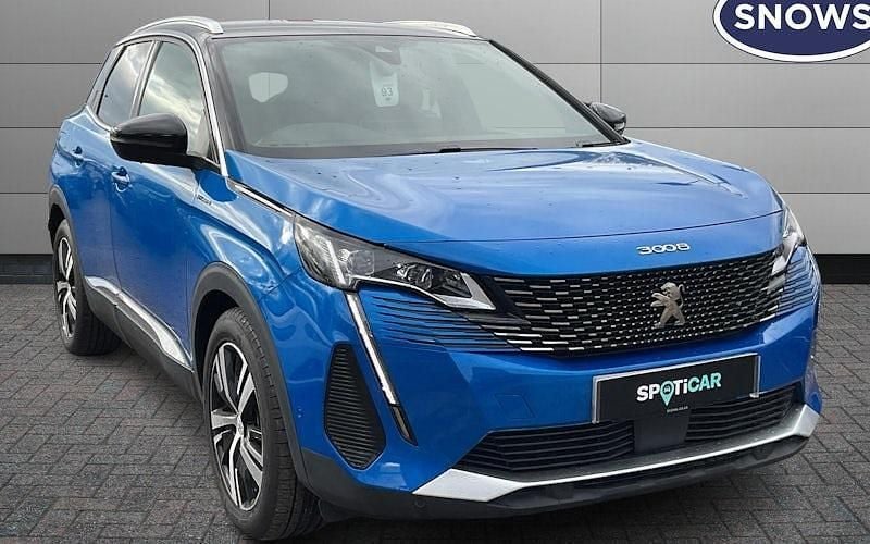 Blue Used 2022 Peugeot 3008 Premium Estate | £17,902 (Good price) - Image 1/4