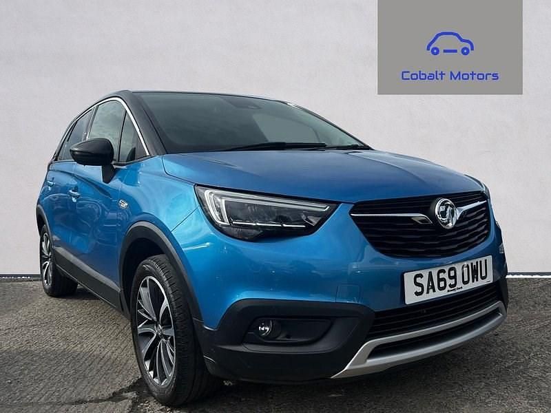 Used Vauxhall Crossland X Elite 130 HP (95 kW) 2019 Blue SUV
