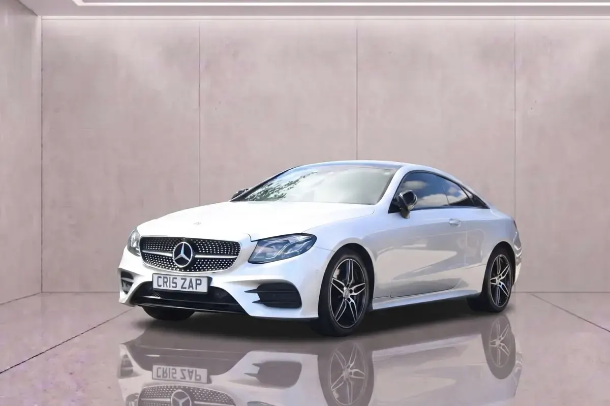 Used Mercedes E400 AMG Line Premium Plus 2018 Silver Coupe