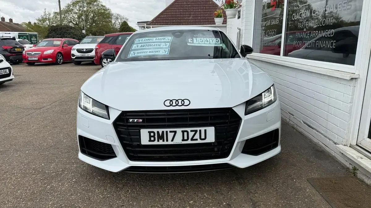 Used Audi TTS Black Edition 310 HP (228 kW) 2017 White Coupe