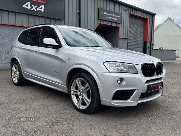 Used BMW X3 M Sport 184 HP (135 kW) 2012 Silver SUV