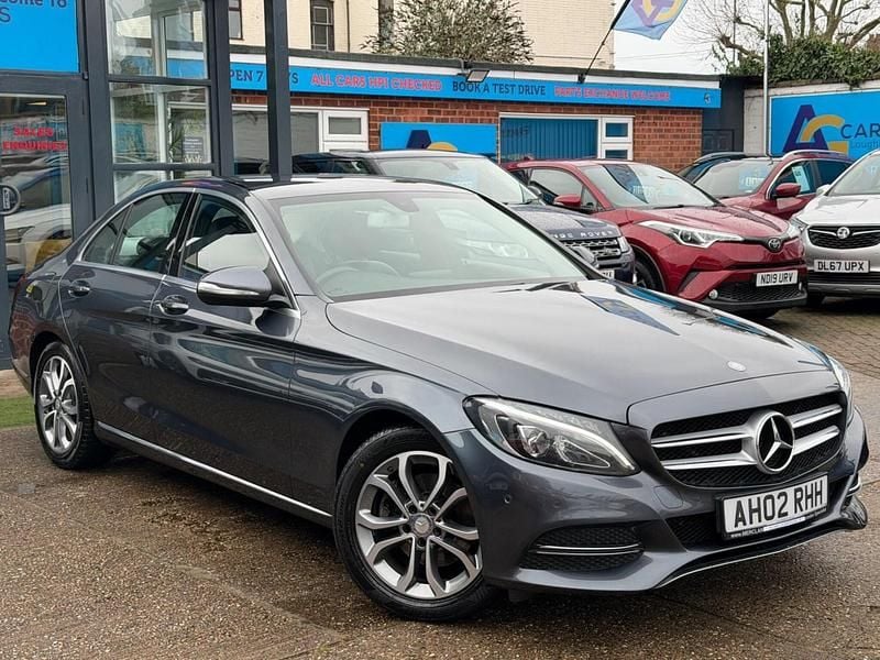Used Mercedes C220 2015 Grey Sedan