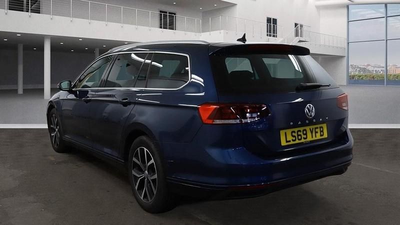 Usado VW Passat SEL 150 HP (110 kW) 2019 Azul Carrinha