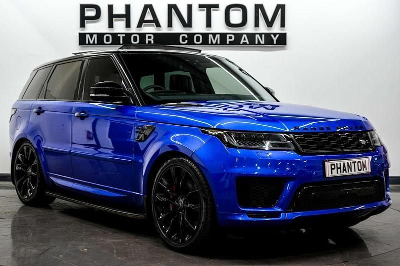 Blue Used 2019 Land Rover Range Rover Sport SUV | £32,990 (Expensive) - Image 1/4