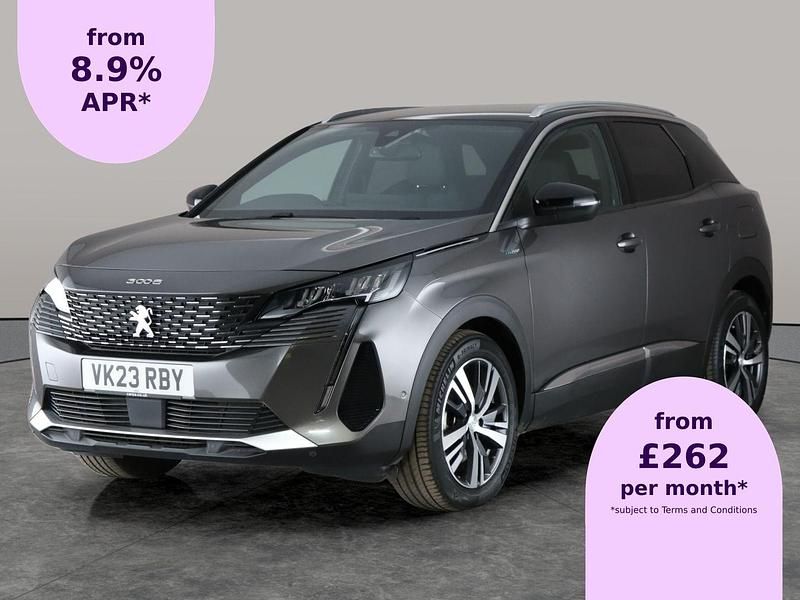 Grey Used 2023 Peugeot 3008 Allure+ Hatchback | £18,501 (Good price) - Image 1/2