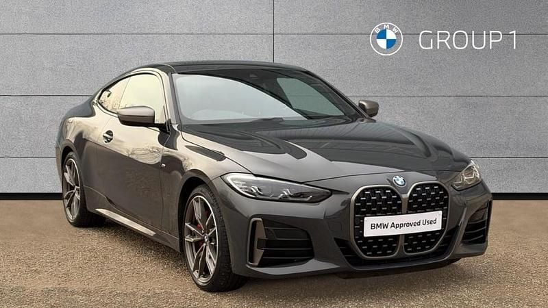 Grey Used 2022 BMW M440 M Sport Sedan | £35,150 (Good price) - Image 1/4