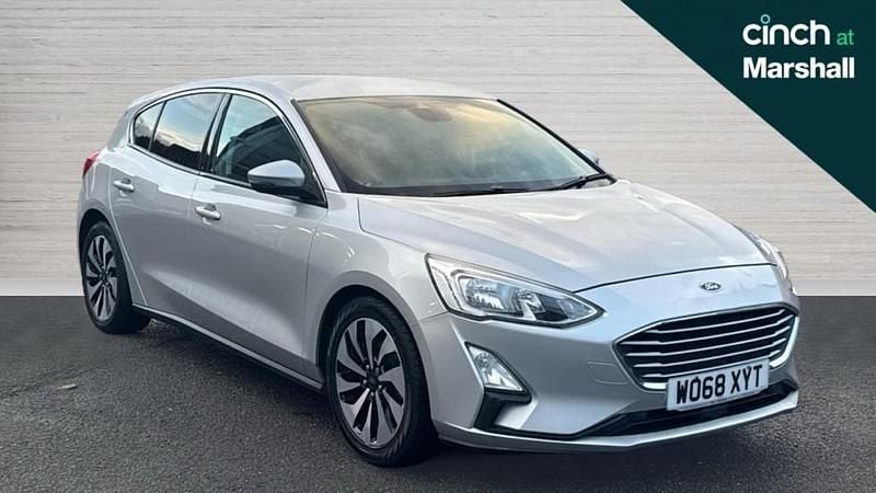 Silver Used 2019 Ford Focus Zetec Hatchback | £7,120 (Fair price) - Image 1/4
