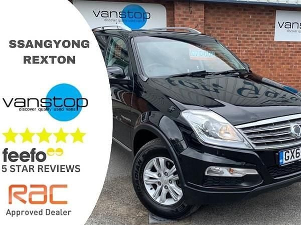 Black Used 2015 Ssangyong (KGM) Rexton SUV | £4,800 - Image 1/1