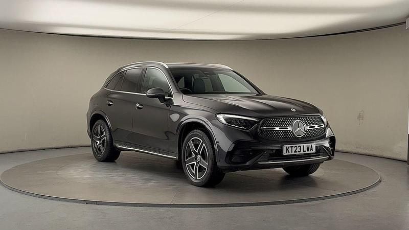 Graphite grey Used 2023 Mercedes GLC300e AMG line SUV | £35,000 (A bit pricey) - Image 1/4