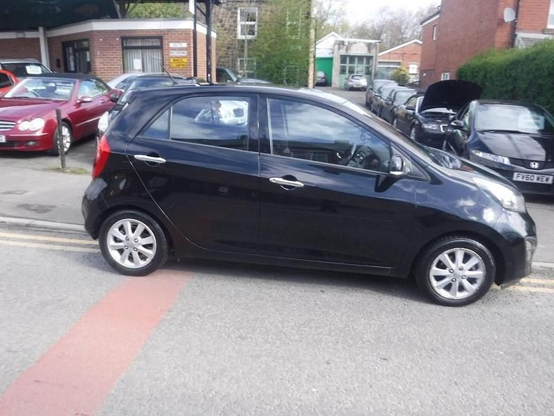 Second-hand Kia Picanto 85 CP (62 kW) 2013 Negru Hatchback