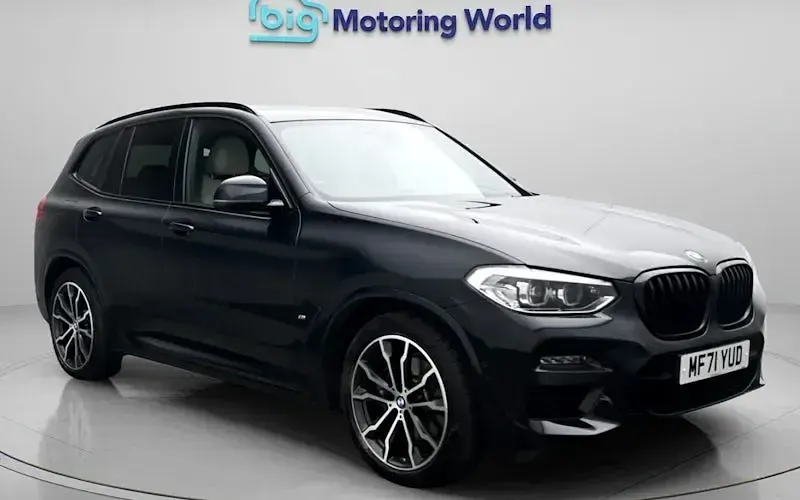 Used BMW X3 M Sport 292 HP (214 kW) 2021 Black SUV