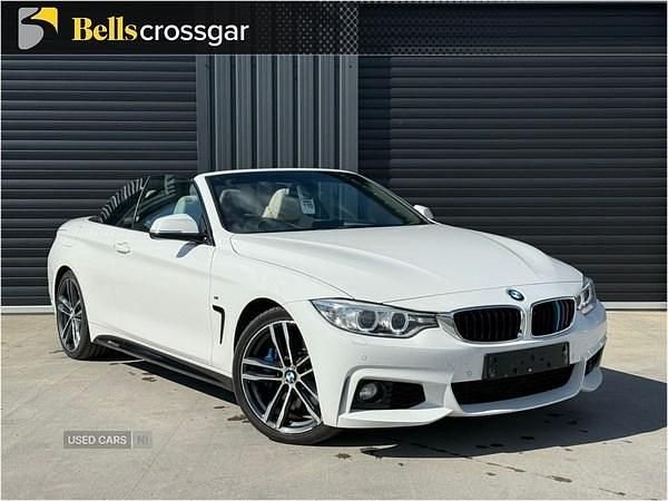 White Used 2015 BMW 435 M Sport Cabriolet | £15,995 (Fair price) - Image 1/4