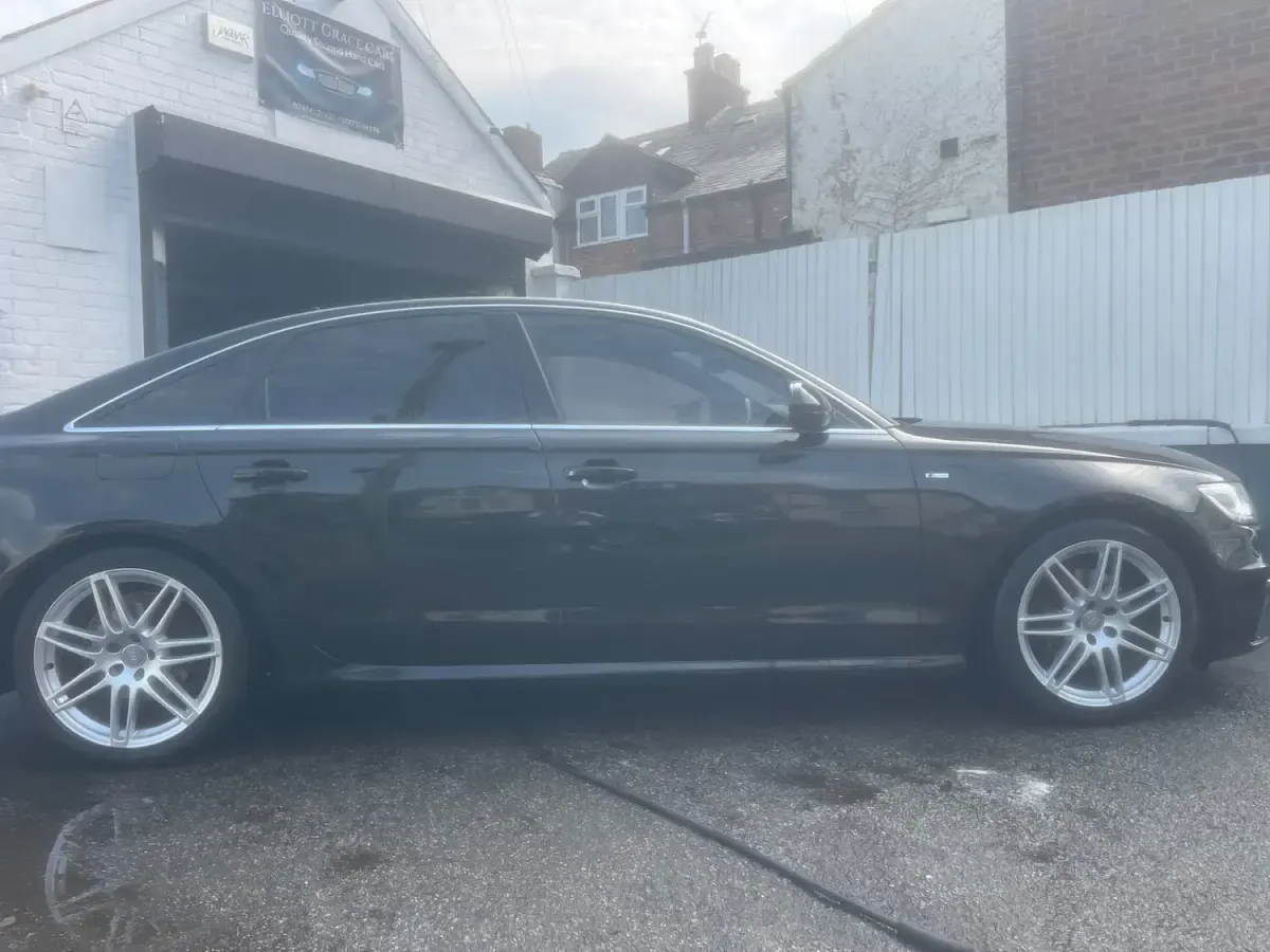 Used Audi A6 S-Line 2011 Black Sedan