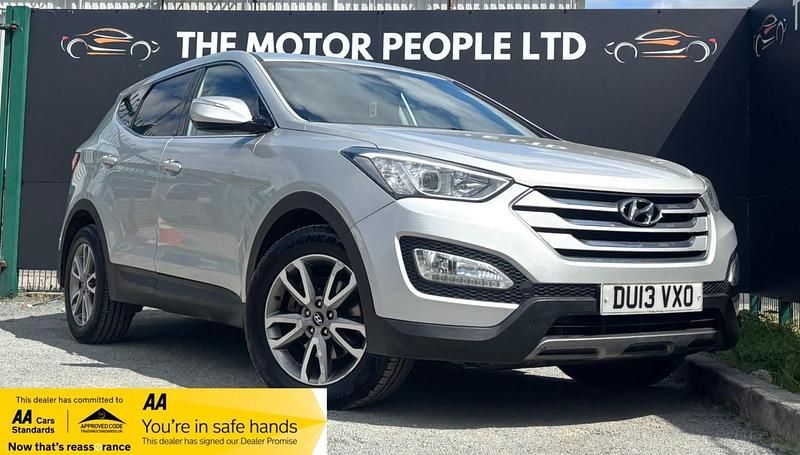 Silver Used 2013 Hyundai Santa Fe Style SUV | £6,795 (Fair price) - Image 1/4