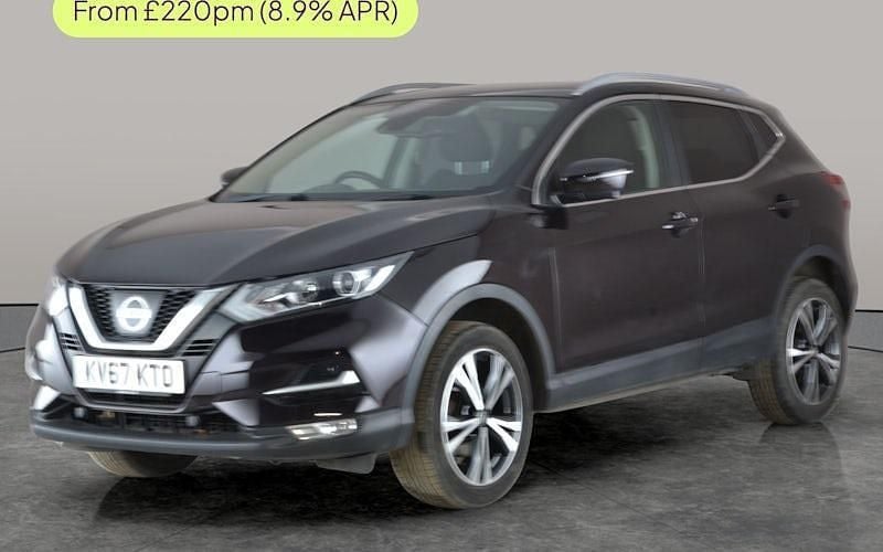 Used Nissan Qashqai N-Connecta 131 HP (96 kW) 2017 Black SUV
