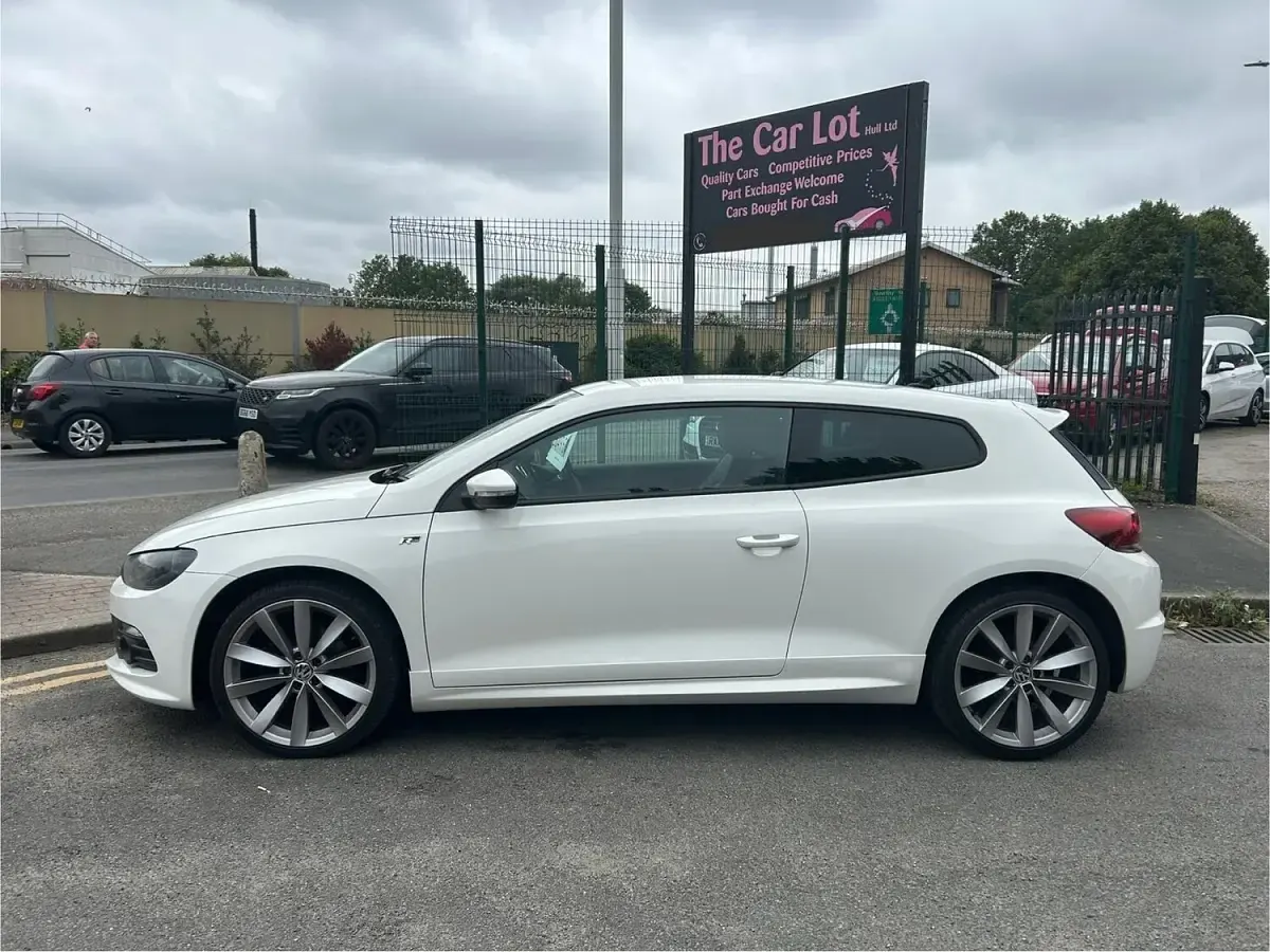 Used VW Scirocco R-line 177 HP (130 kW) 2014 White Coupe