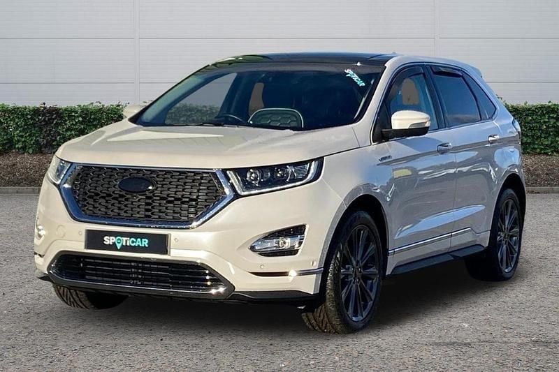 White Used 2017 Ford Edge Vignale SUV | £18,477 (A bit pricey) - Image 1/4