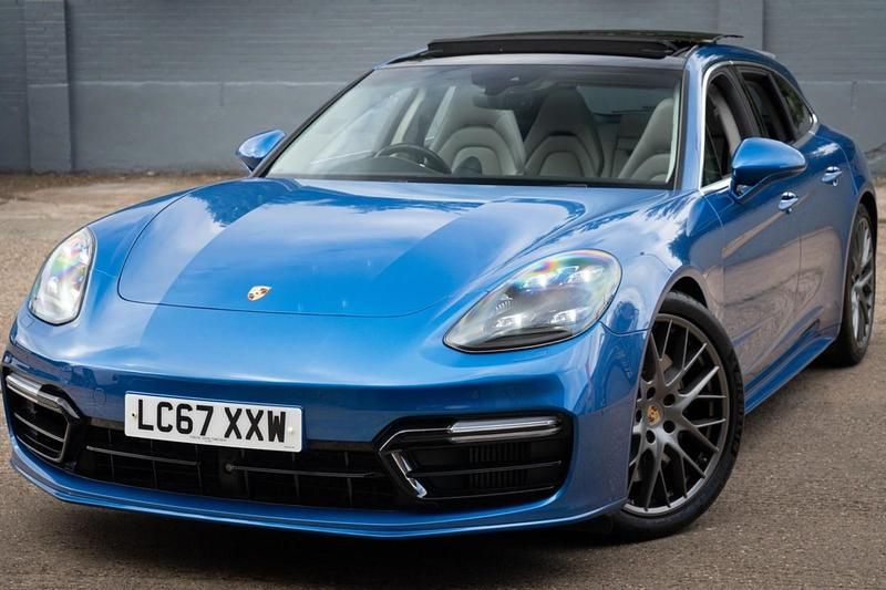 Blue Used 2017 Porsche Panamera Turbo Sport Turismo Sedan | £48,500 (Fair price) - Image 1/3