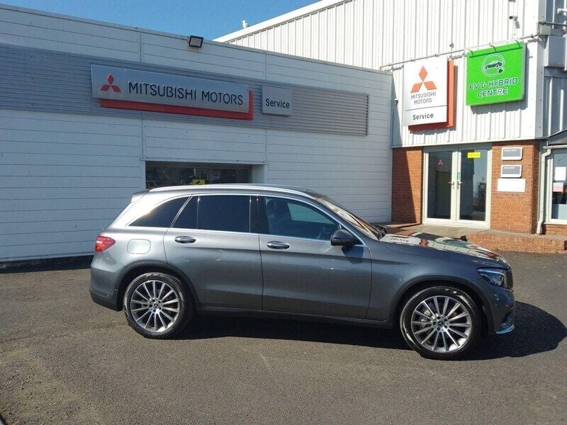 Grey Used 2017 Mercedes GLC350 AMG line Estate | £20,499 (Fair price) - Image 1/4