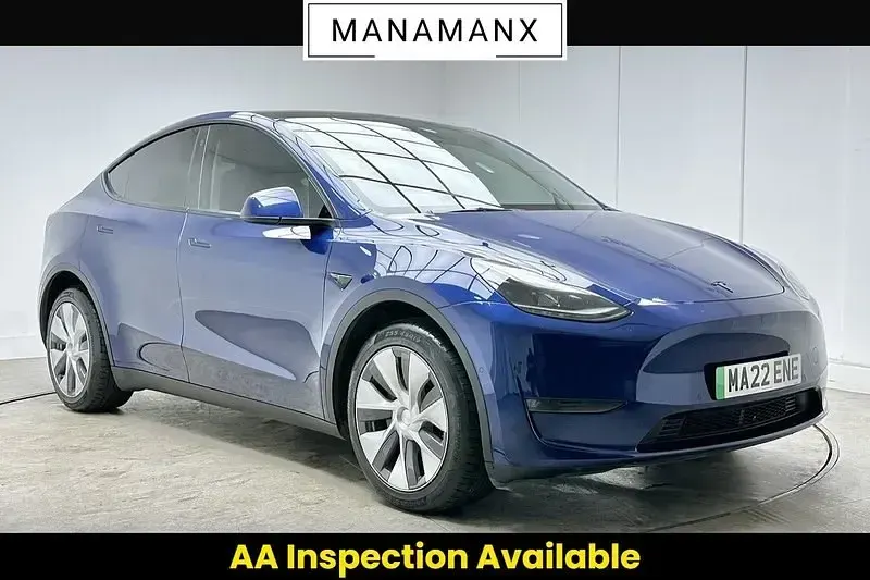 Usado Tesla Model Y Long Range AWD 378 kW (514 HP) 2022 Azul SUV