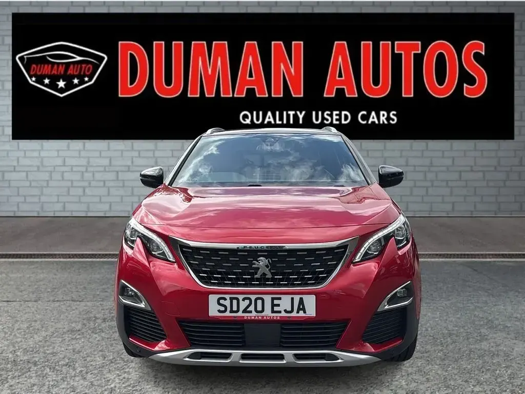 Used Peugeot 3008 GT-line 130 HP (95 kW) 2020 Red SUV