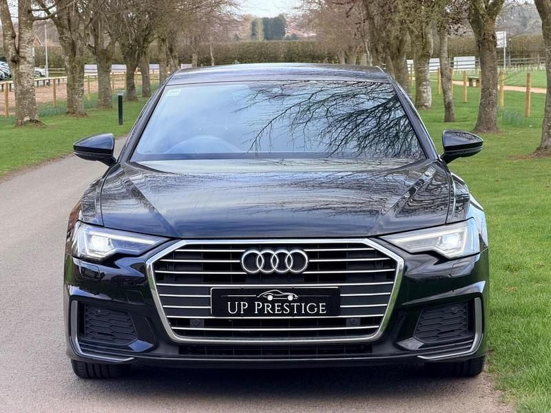 Used Audi A6 S-Line 204 HP (150 kW) 2019 Black Sedan