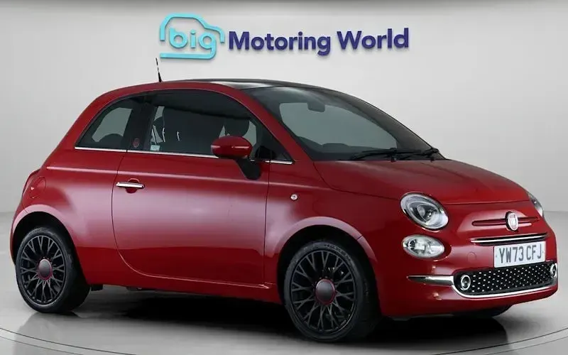 Used Fiat 500 Red 69 HP (50 kW) 2022 Hatchback