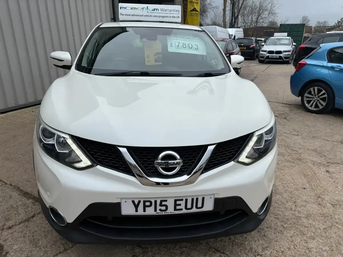 Używany Nissan Qashqai Acenta 2015 Biały SUV