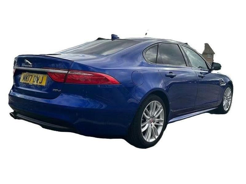 Used Jaguar XF R-Sport 180 HP (132 kW) 2017 Blue Sedan