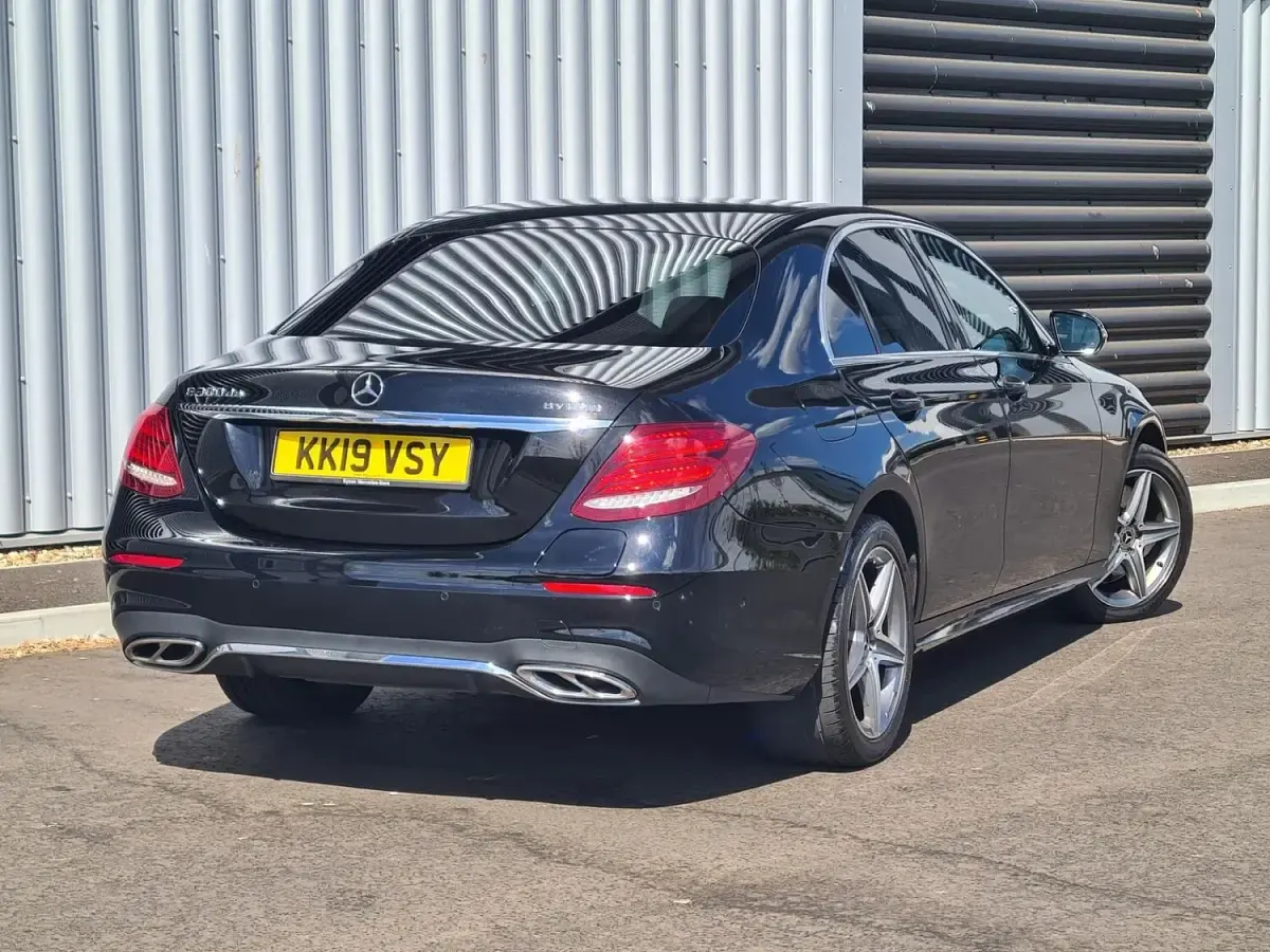 Used Mercedes E300 AMG Line Premium 2019 Black Sedan