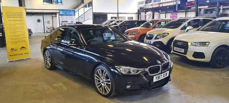 Begagnad BMW 320 M Sport 2017 Svart Sedan