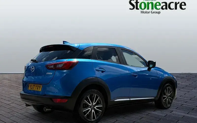 Used Mazda CX-3 Inclusive 105 HP (77 kW) 2017 Blue SUV