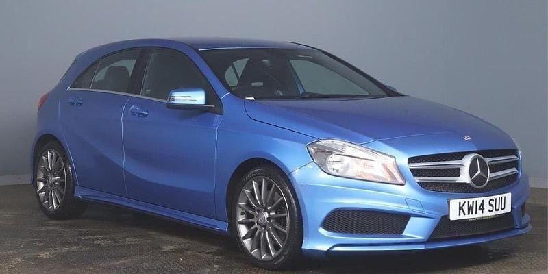 Used Mercedes A220 AMG 2014 Blue Hatchback