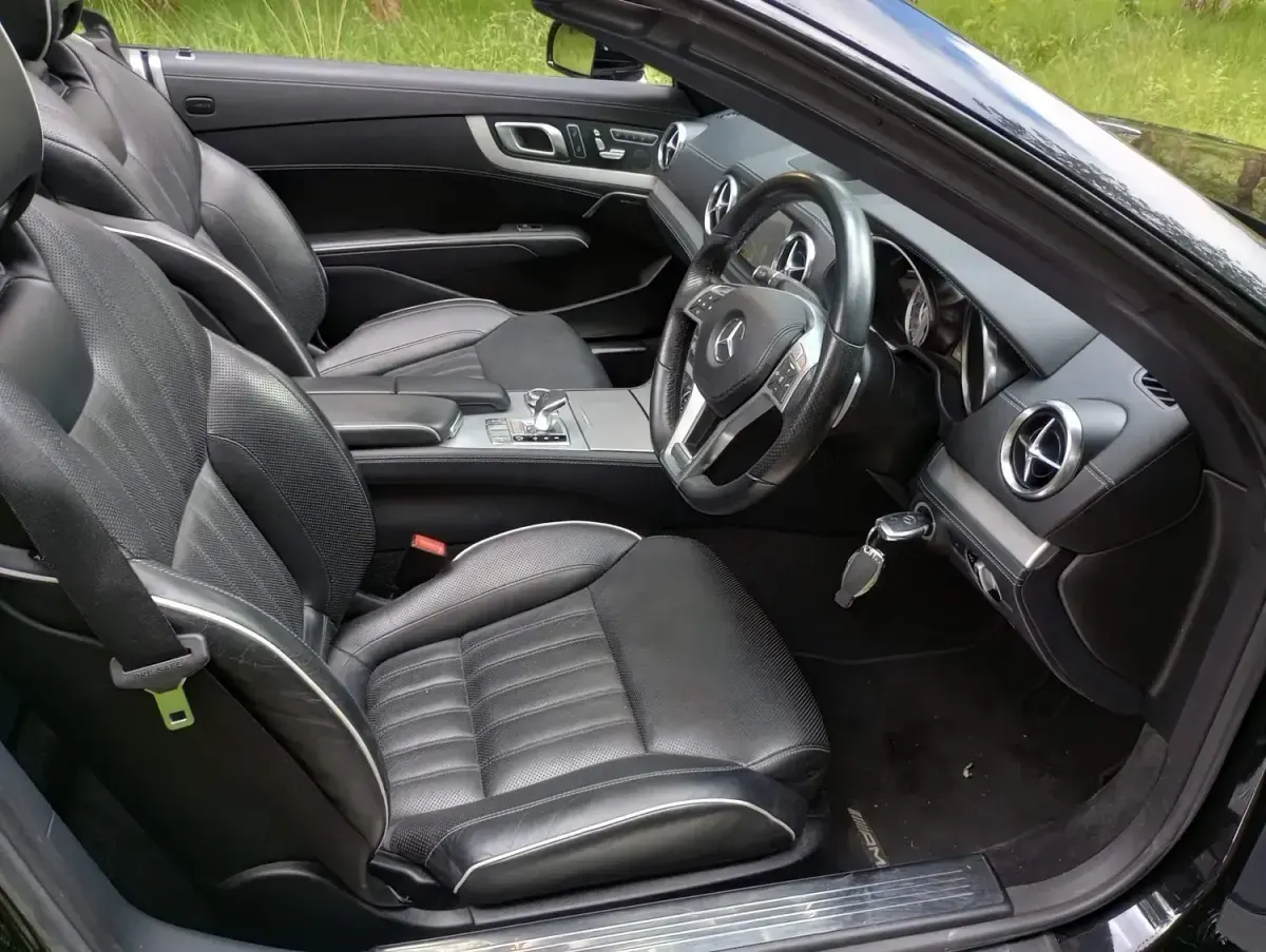 Usado Mercedes SL500 2012 Preto Cabrios