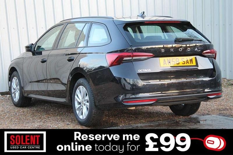 Used Skoda Octavia SE Technology 113 HP (83 kW) 2024 Black Estate