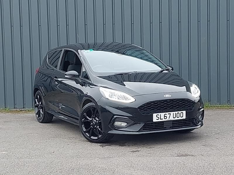 Used Ford Fiesta ST-Line 100 HP (73 kW) 2017 Black Hatchback