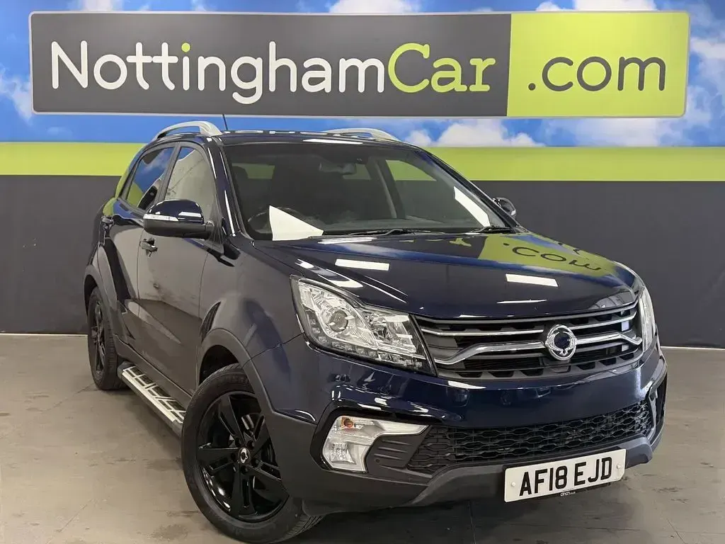 Used SsangYong Korando 178 HP (130 kW) 2018 Blue SUV