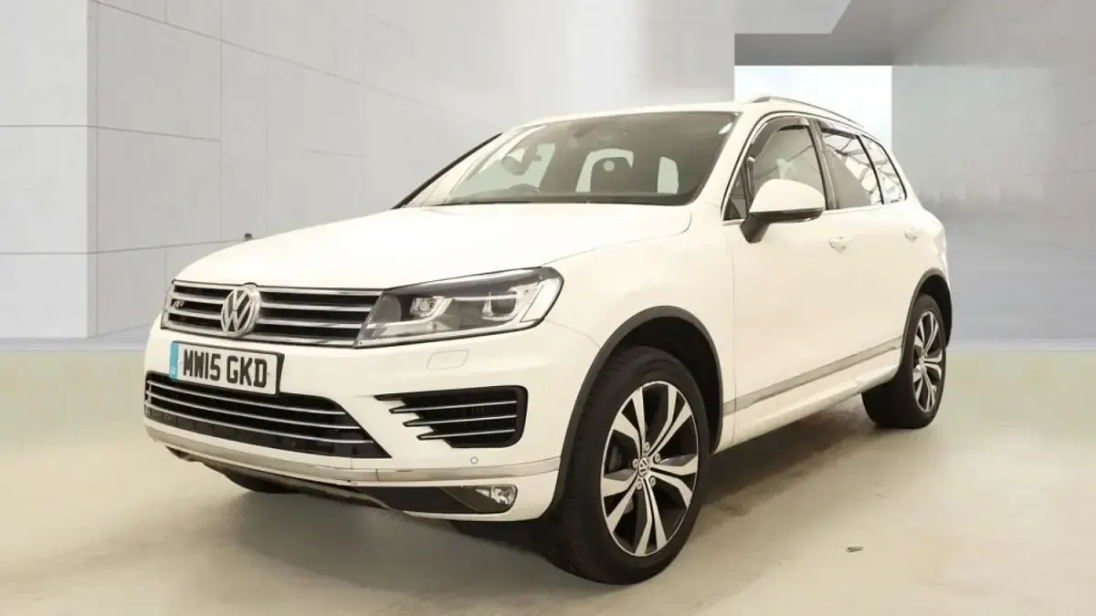 Used VW Touareg R-line 262 HP (192 kW) 2015 White SUV