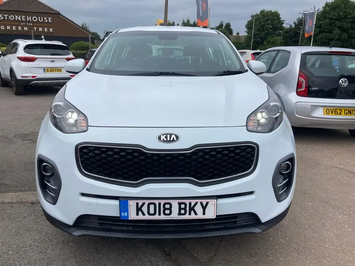 Used Kia Sportage 115 HP (84 kW) 2018 White SUV