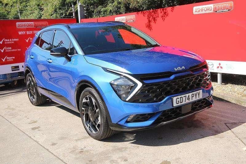 Blue Used 2024 Kia Sportage 4 SUV | £26,990 (Super price) - Image 1/3