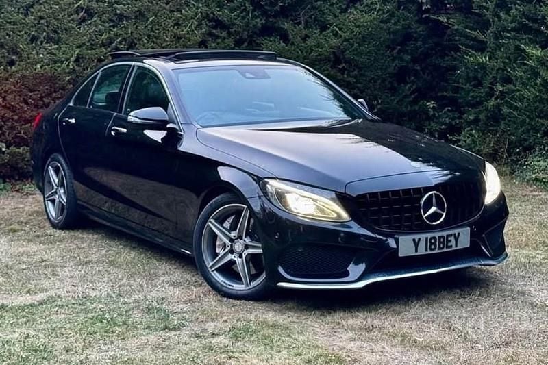 Black Used 2016 Mercedes C300 AMG Line Premium Plus Sedan | £12,950 (Expensive) - Image 1/1