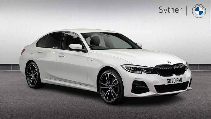 Used BMW 330e M Sport 288 HP (211 kW) 2021 White Sedan
