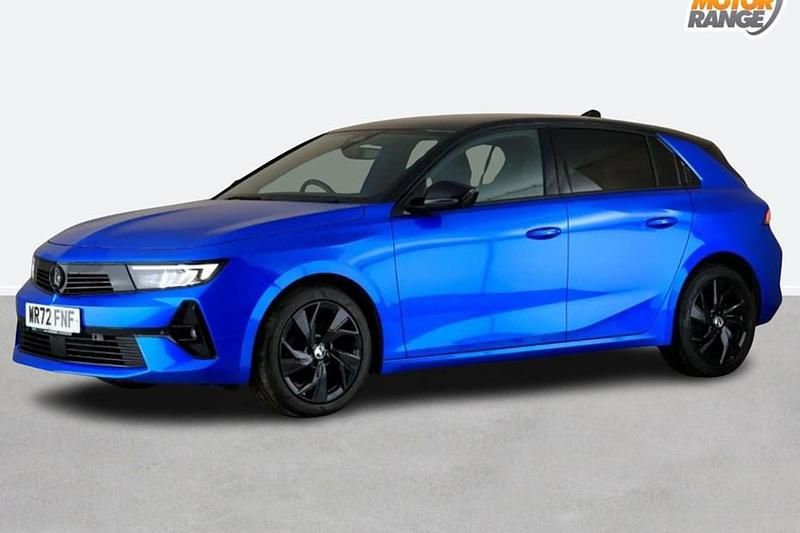 Used Vauxhall Astra GS Line 130 HP (95 kW) 2022 Blue Hatchback