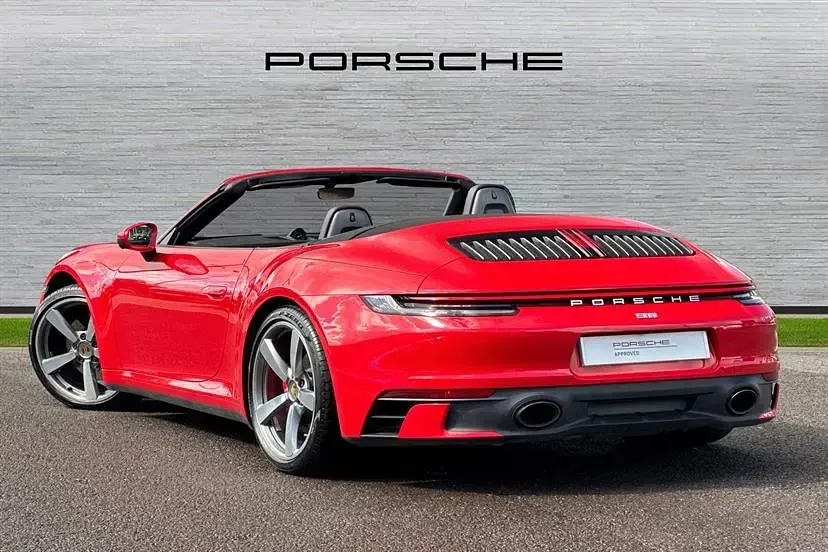 Used Porsche 911 450 HP (330 kW) 2019 Red Cabriolet