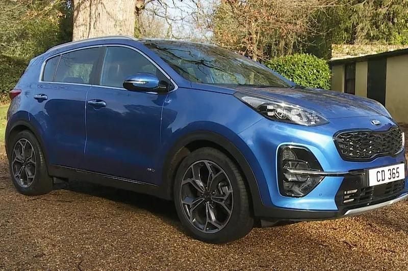 Used Kia Sportage 174 HP (127 kW) 2018 Red SUV